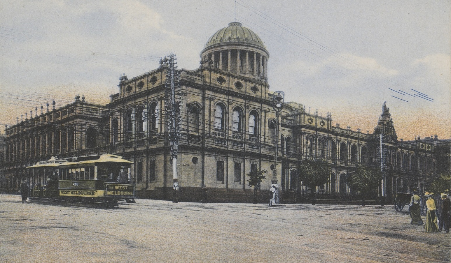 Historical photo of the Supreme Court circa 1907