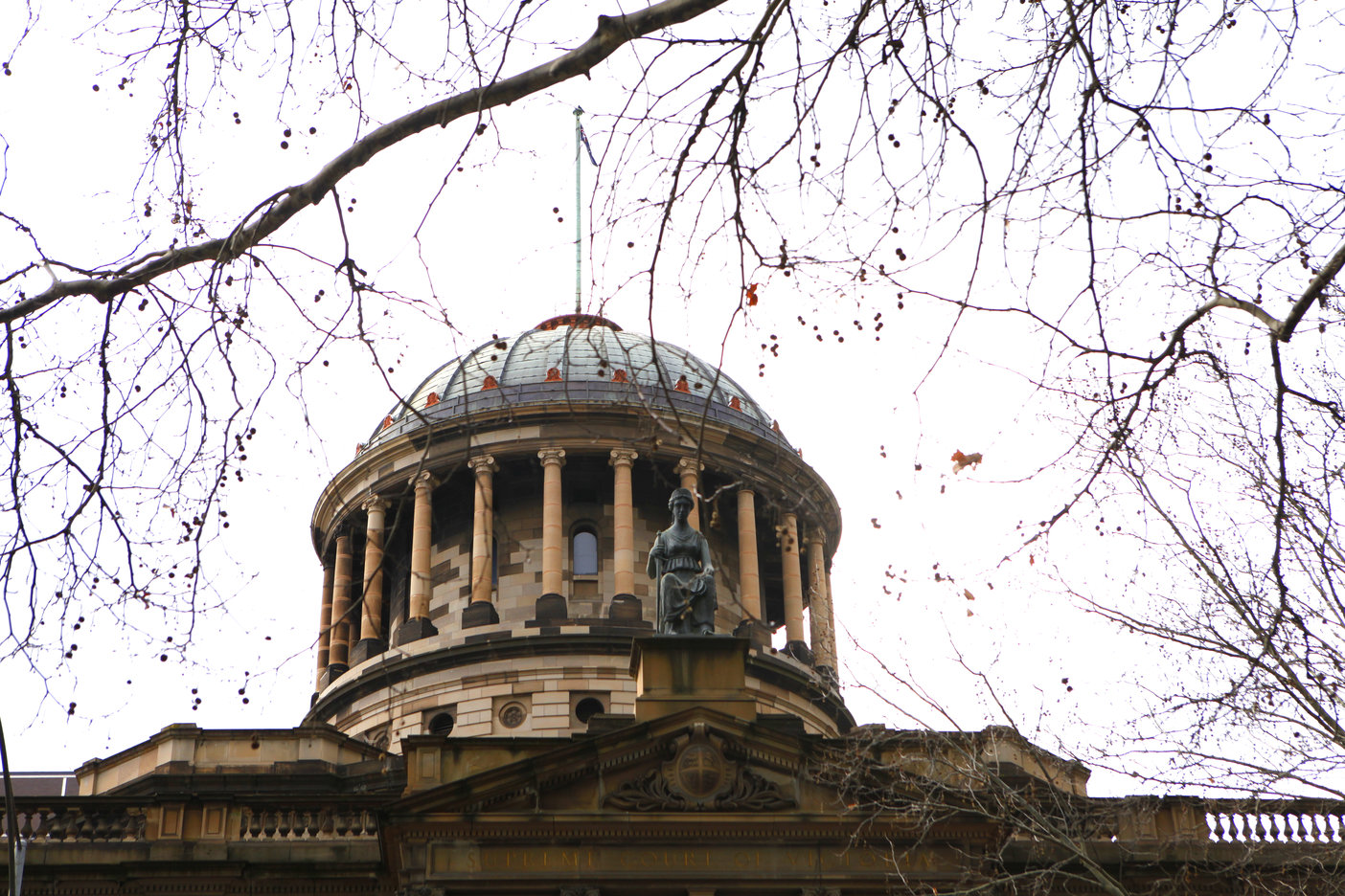 Dome of the Supreme Court in autumn
