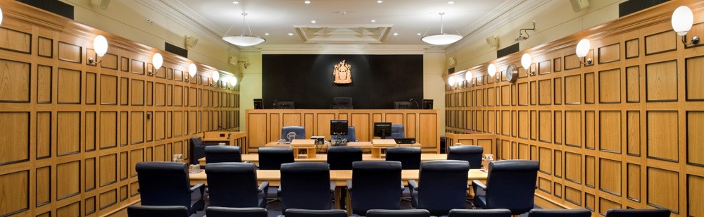 Court of Appeal courtroom