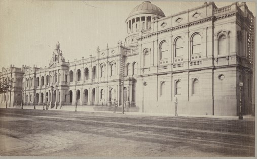 New Supreme Court building circa 1884